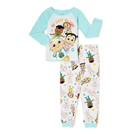 

Character Long Sleeve Top and Pants 2-Piece Pajamas Set Sizes 2T-5 T