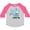 Heather and Hot Pink, variant on My Great Uncle Loves Me with Cute Sharks Boys or Girls Toddler T-Shirt