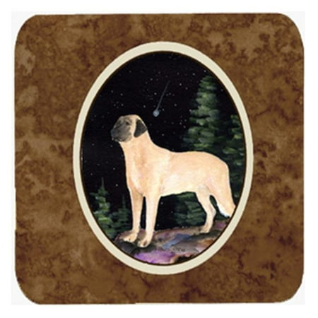 

Starry Night Anatolian Shepherd Foam Coasters Set Of 4