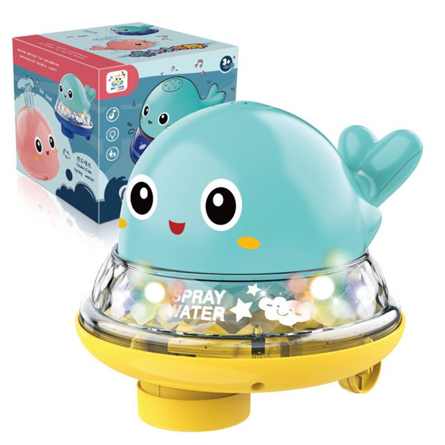 Juguetes De Baño Para Bebés Bola De Pulverización De Agua Inductiva Eléctrica Con Luz Baño Juguetes De Natación Bañera Juguete Para Niños Pequeños Minnieouse FN008321-01
