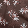 thumbnail image 1 of oneOone Velvet Maroon Fabric Abstract Leaves Sewing Craft Projects Fabric Prints By Yard 58 Inch Wide, 1 of 4