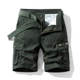 thumbnail image 2 of LYMAYTER Men's Cargo Shorts Relaxed Fit Multi-Pocket Summer Casual Outdoor Workwear 29-40, 2 of 10
