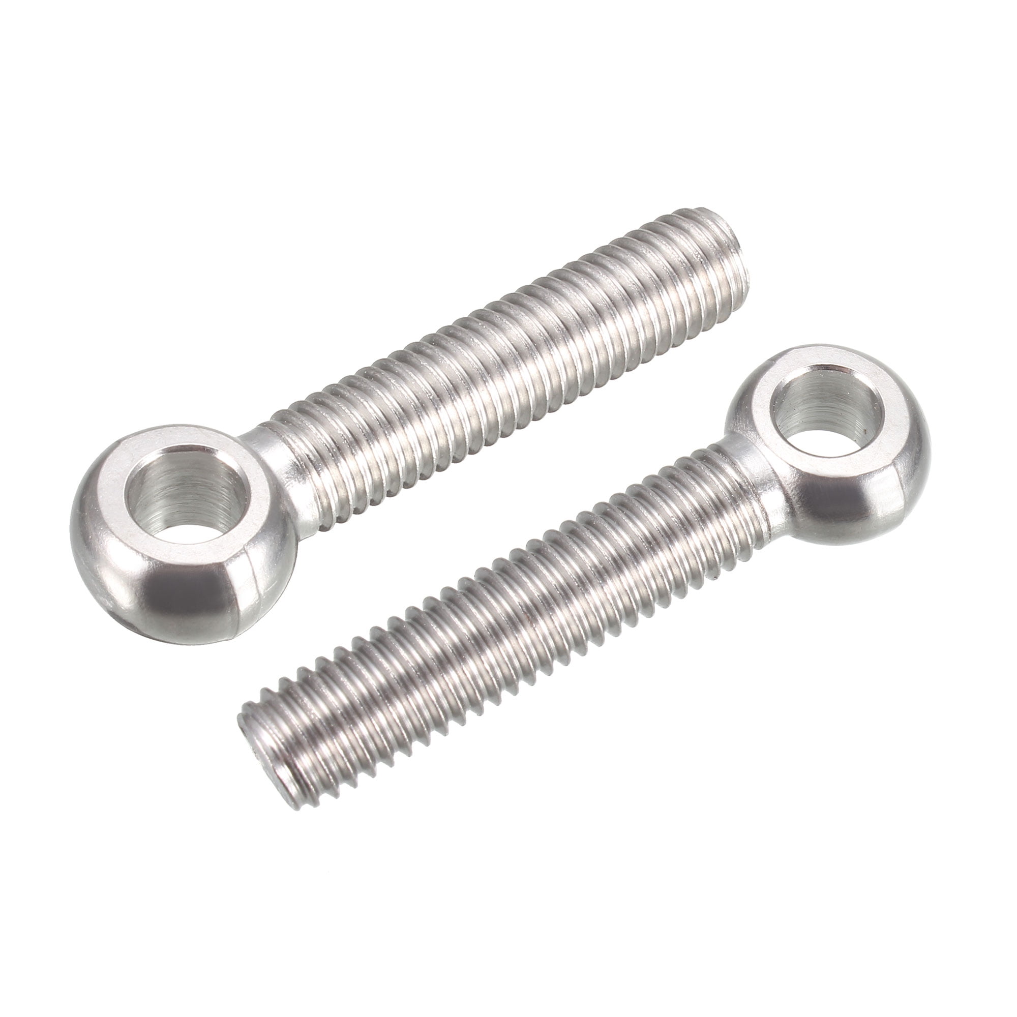 Uxcell M10x50mm Machinery Shoulder Lifting Eye Bolt Metric Thread 2pcs