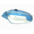 thumbnail image 1 of Petrol Fuel Tank Blue Chrome Reproduction Fits Ducati 350cc Scrambler, 1 of 5