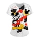thumbnail image 3 of Mickey Mouse Disney Cuello en V Salón de belleza Médico de mascotas 2024 Uniforme de enfermera superior Top de mujer 2023 Ropa de enfermería de bolsillo Hospital, 3 of 5