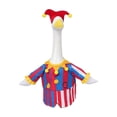 thumbnail image 2 of AZXY Porch Goose Outfit, 23" Goose Clothes for Cement & Plastic Porch Goose Statue, Goose Costume with Hat, Outdoor Halloween Fall Decorations for Yard Lawn Patio Garden Porch, 2 of 6