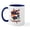 White/Navy Inside, variant on CafePress - Butterfly Colorado Mug - 11 oz Ceramic Mug - Novelty Coffee Tea Cup