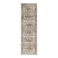 thumbnail image 3 of Unique Loom Hermitage Collection Area Rug - Peacock (2' x 7' Runner Chocolate Brown/Black), 3 of 7