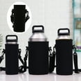 thumbnail image 4 of Farfi Portable Water Bottle Carrier Insulated Cup Cover Bag Holder Pouch with Strap (18oz), 4 of 12