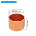 thumbnail image 2 of Uxcell 3/4 Inch ID Copper Pipe Fitting End Cap Sweat Plug Solder Connection Plumbing HVAC Air Conditioner, 2 of 6