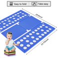 thumbnail image 3 of Caja de cartón plegable para camisas Legend Easy Fast Laundry, verde y azul, 3 of 7