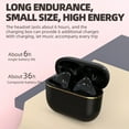 thumbnail image 4 of amlbb Wireless Earbud Bluetooth 5.2 Earphones Wireless Earbuds With Wireless Charging Case With Earhooks Headset Built-In Mic For Sport Clear Calls Work Music Bluetooth Earphones on Clearance, 4 of 7