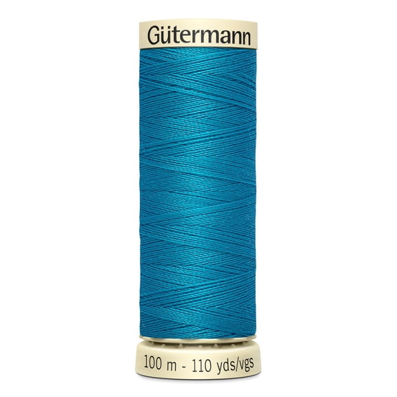 Gutermann 110 Yd Polyester Thread-River Blue