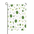 thumbnail image 1 of ABPHQTO Green Clover Home Outdoor Garden Bandera Casa Banner 70x100 cm, 1 of 1