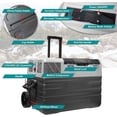 thumbnail image 3 of Glarewheel GWEC-NX42L 40 Liter Electric Cooler Iceless Portable Freezer Refrigerator Fridge, 3 of 9