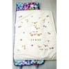 SoHo Nap Mat for Toddlers, Lavender Sheep, With Pillow and Carrying Strap for Preschool or Daycare