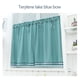 thumbnail image 4 of pstuiky Cortinas cortas con lazo para cocina ventanas corredizas camas para estudiantes, 4 of 7