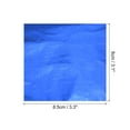 thumbnail image 2 of Uxcell 3.3 x 3.1inch Gold Leaf Foil Sheet Leaf Papers for Art Decoration Aluminum Blue 100pcs, 2 of 5