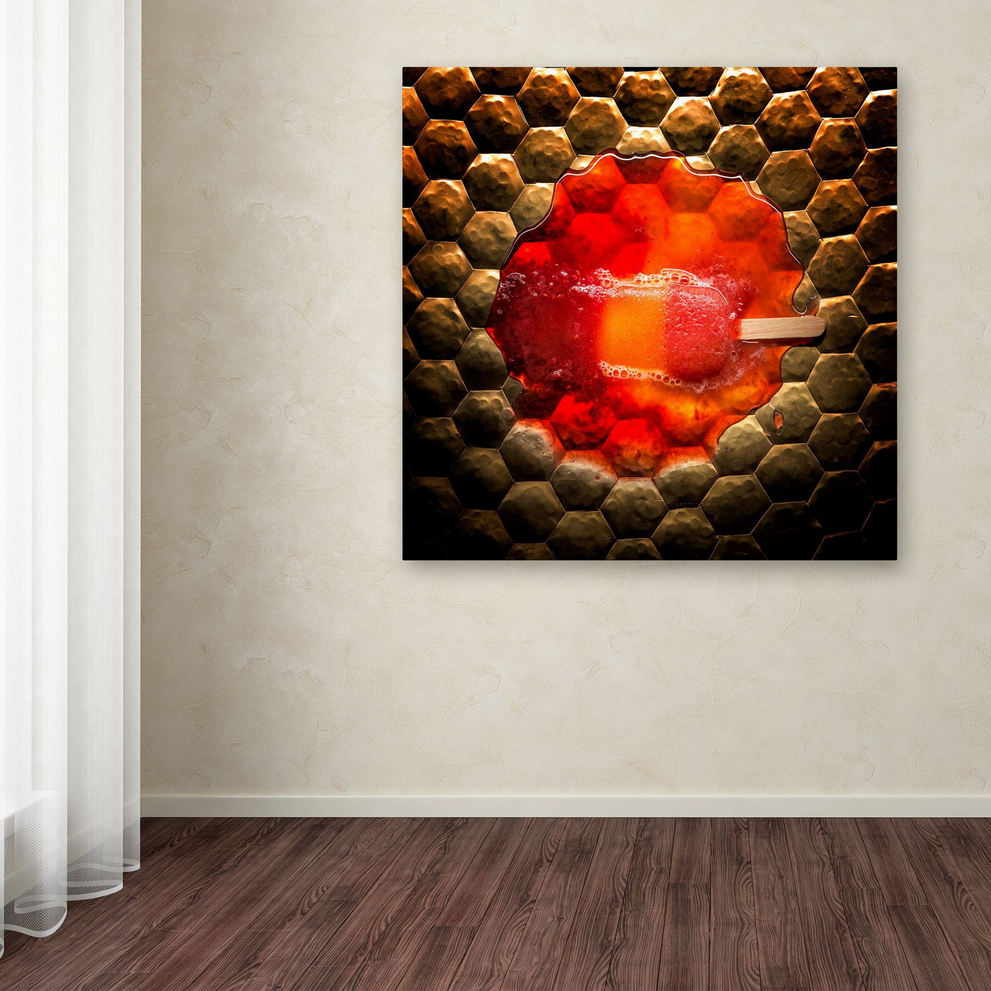Trademark Fine Art 'Melting Popsicle' Canvas Art by Joe Felzman Photography