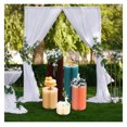 FENG20 5pack Foldable Paper Columns Dessert Display Table Paper Art