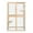 Beige, variant on Demi Bonn 64" Outdoor Cat House, Large Cat Condo for Feral Cats Wooden Outside Cat Cage Weatherproof with Platforms, White