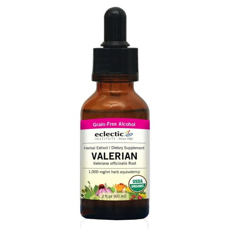 Valériane (Valeriana officinalis) Extrait Eclectic Institute Liquide 2 oz