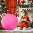 thumbnail image 6 of SLYNSHome 30 inch Christmas Inflatable Ball Large PVC Xmas Blow Ball Ornament Giant Inflatable Christmas Decorative Ball Christmas Decorations for Front Door Home Yard Lawn Decor (), 6 of 8