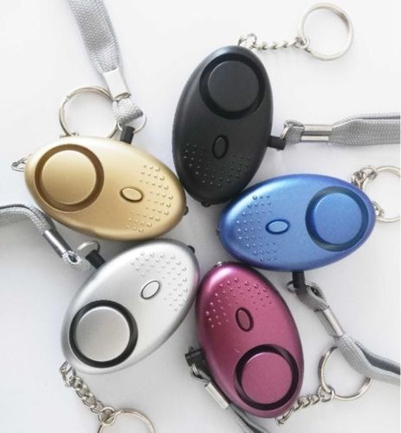 Personal Alarm Keychain 130dB SOS Emergency Self Defense Safety Alarms