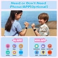 thumbnail image 2 of Reloj inteligente Monowul, monitor de actividad física de 1,85 pulgadas, frecuencia cardíaca para niños, IP68, 2 of 9