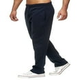 thumbnail image 2 of MesaSe Men‘s Drawstring Elastic Waist Pants Warm Fleece Sweatpants with Pockets, 2 of 3