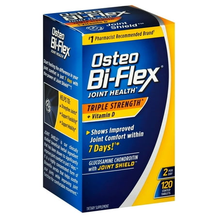 Osteo Bi-Flex Joint Health Triple Strength + Vitamin D Coated Tablets - 120 ct (Packaging May Vary)
