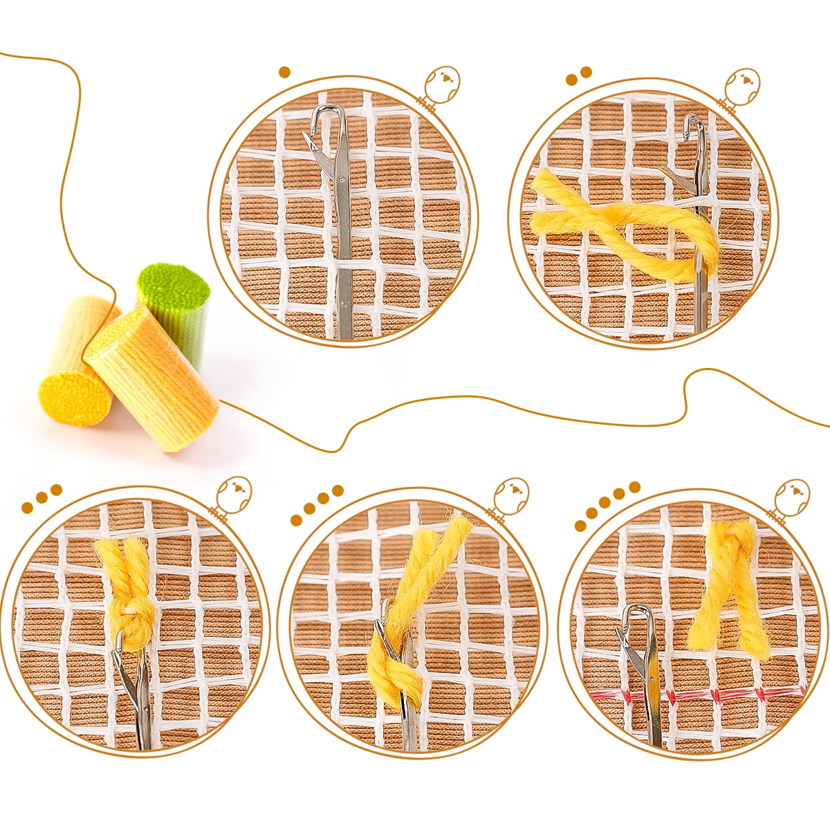 Latch hook rug kit,latch hook cushion kits,Lighthouse Latch Hook Rug Kit for Adults Crocheting Carpet Rug Yarn Sofa Cushion Mat Tapestry DIY Carpet Arts Crafts 50×38cm/20*15in