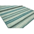 thumbnail image 5 of K2 Floor Style Andes Canyon Turquoise Hand Made Cotton Chenille Area Rug, 5 of 5