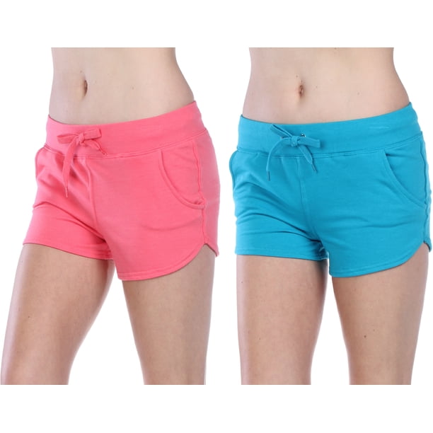 Emmalise Women's Sexy Short Shorts Retro Vintage Exercise Yoga Short