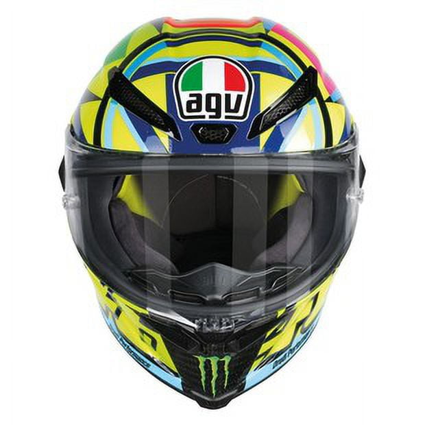 AGV Pista Soleluna Full Face Helmet Yellow XXL - Walmart.com