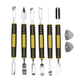 thumbnail image 1 of Opening Pry Tool, 6Pcs Wide Application Spudger Easy Operation Alloy Steel  For Working, 1 of 8