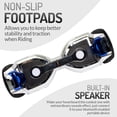 thumbnail image 6 of Emaxusa Off Road Hoverboards 8.5 inch Wheel with Bluetooth Speakers and LED Lights, All Terrain Self Balancing Scooter for Adults and Kids, UL Safety Certified (Silver), 6 of 8