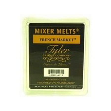 French Market Mixer Melts by **SET OF 3**, Fresh floral with notes of gardenia & tuberose, extremely unique! By Tyler