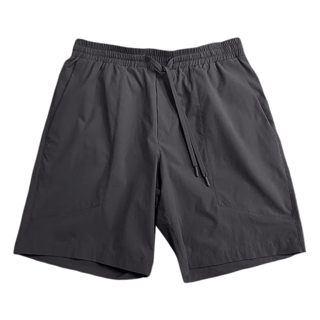 Pantalones cortos ligeros de running para hombre - Poliéster spandex transpirable, cintura elástica - Corte holgado para entrenamientos de verano