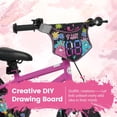 thumbnail image 5 of OLAKIDS Kids Bike, 12 14 16 18 Inch Toddler Children BMX Bicycle with DIY Drawing Board Training Wheels Adjustable Seat Handbrake Coaster Brake Safety Bell, 5 of 9