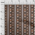 thumbnail image 1 of oneOone Cotton Silk Fabric Stripe Ikat Print Fabric By The Yard 42 Inch Wide, 1 of 4