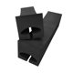 thumbnail image 3 of 2 piezas de accesorio portakayak para techo de coche, color negro, repuestos de alto rendimiento Superficie sustentadora, 3 of 8
