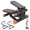 orange, variant on ZHICHUN Mini Stepper with Resistance Bands Adjustable Height Quiet Hydraulic Stair Stepper Low-Impact Full Body Workout Machine with LED Monitor