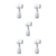 thumbnail image 2 of Cepillos de Limpieza Facial Vogacara Silicona ABS Blanco Tipo 1, 2 of 6