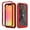 Red, variant on SaniMore for iPhone 14 Plus Two-Layer Structure Transparent Case, Rugged Clear PC Back & TPU Bumper [Not Yellowing Technology] Full Body Protective Case for iPhone 14 Plus, Red