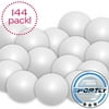 Beer Pong Balls, 144 pack, 38mm, Great for Table Tennis & Ping Pong Tournaments, Carnival Games, Parties, By SportlyÂ®