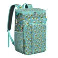 thumbnail image 1 of Honeybee Lovers Backpack Cooler, Insulated Leakproof Cooler Bag, Waterproof Lunch Backpack with Hive and Yellow Pattern for Beach, Travel, Work, 1 of 6
