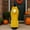 Yellow, variant on Kumdkd Chili Pepper Banana Porch Goose Costume, 29.13x10.63in Quirky Festival Outfit for Yard Goose, Halloween Easter Outdoor Decoration, Durable Nylon-Spandex Funny Goose Dress