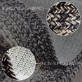 thumbnail image 6 of VHC Brands Sawyer Mill Black White Jute Rug Oval w/Pad 20x30, 6 of 7