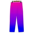 thumbnail image 6 of iHPH7 Wide Leg Pants Woman Lounge Pants Women Linen Pants Women Fall Fashion Baggy Pants Casual Pants for Women Womens Fall Pants Blue 1 L, 6 of 9